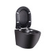 Унитаз подвесной Qtap Robin New безобедковый с сиденьем Soft-close QT1333046ENRMB