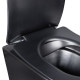 Унитаз подвесной Qtap Robin New безобедковый с сиденьем Soft-close QT1333046ENRMB
