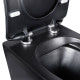 Унитаз подвесной Qtap Robin New безобедковый с сиденьем Soft-close QT1333046ENRMB