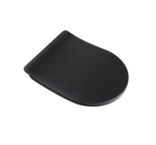 Унитаз подвесной Qtap Robin New безобедковый с сиденьем Soft-close QT1333046ENRMB