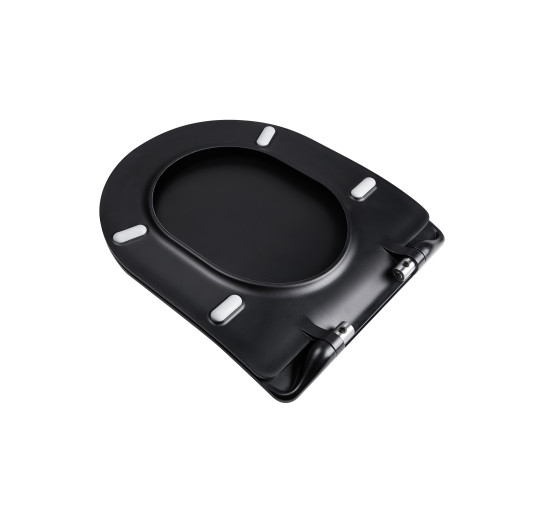 Унитаз подвесной Qtap Robin New безобедковый с сиденьем Soft-close QT1333046ENRMB