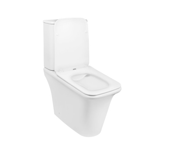 Унитаз-компакт Qtap Kalao безобидковый с сиденьем Soft-close QT08221213AW