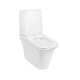 Унитаз-компакт Qtap Kalao безобидковый с сиденьем Soft-close QT08221213AW