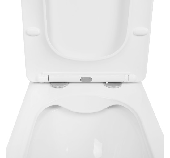 Унитаз-компакт Qtap Kalao безобидковый с сиденьем Soft-close QT08221213AW