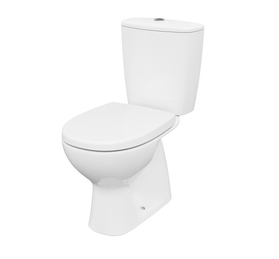 Унитаз-компакт arteco 685 cleanon 021 3/5 л с дюропластовым сиденьем с плавным закрыванием и функцией простого снятия Cersanit