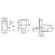 Унитаз-компакт напольный Roca Meridian-N (A342247000+A341240000)