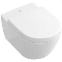 Унитаз подвесной Villeroy & Boch SUBWAY 2.0 с крышкой soft-close (56001001 / 9M68S101)
