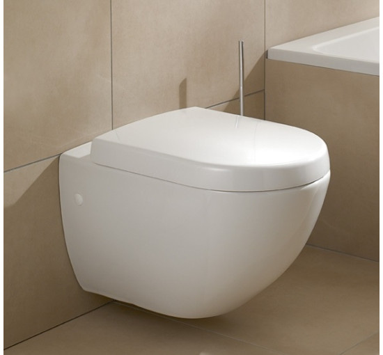 Унитаз подвесной Villeroy & Boch SUBWAY 2.0 с крышкой soft-close (56001001 / 9M68S101)