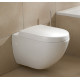 Унитаз подвесной Villeroy & Boch SUBWAY 2.0 с крышкой soft-close (56001001 / 9M68S101)