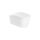 Унитаз подвесной Duravit ME by Starck Rimless 57 см + сиденье 0020090000 (45290900A1)