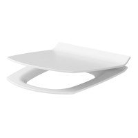 Carina тонкое свободно падающее легкосъемное антибактериальное сиденье из дюропласта Cersanit