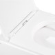 Унитаз подвесной Qtap Robin Mew безобидковый с сиденьем Soft-close QT1333046ENRW