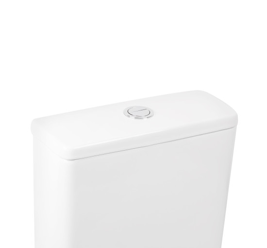 Унитаз-компакт Qtap Tern безободковый с сиденьем Soft-close QT17222093ARW