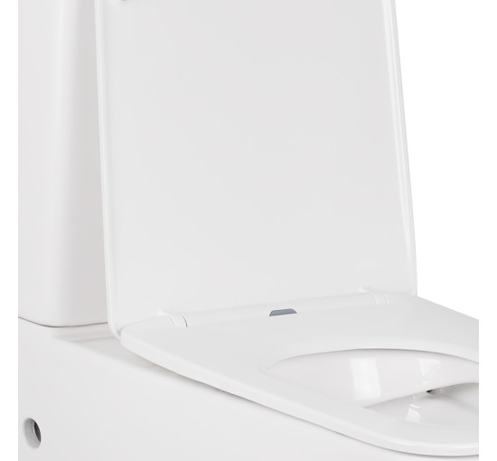 Унитаз-компакт Qtap Tern безободковый с сиденьем Soft-close QT17222093ARW