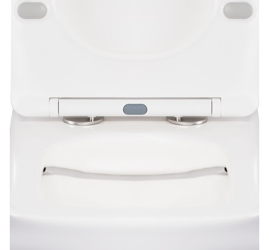 Унитаз-компакт Qtap Tern безободковый с сиденьем Soft-close QT17222093ARW