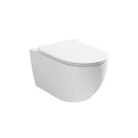 Чаша подвесного унитаза Whirpool с сиденьем ASIGNATURA Simple Bend 37822805