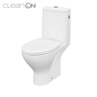 Компакт Cersanit moduo clean on 010 3/5 з дюропластовою кришкою з плавним закриванням і функцією простого зняття