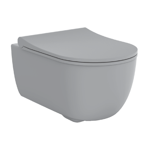 Унітаз підвісний безобідковий DEVIT 3020140 ART 2.0 soft-close, матовий