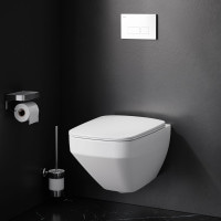 Унитаз подвесной безободковый FlashClean с сидением микролифт AM.PM C50A1700SC Inspire 2.0