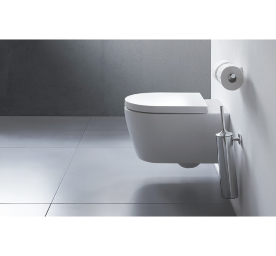 Унитаз подвесной Duravit ME by Starck Rimless 57 см + сиденье 0020090000 (45290900A11) WonderGliss