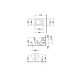Унітаз підвісний Duravit ME by Starck 57х37 см з кріпленням (2528090000)
