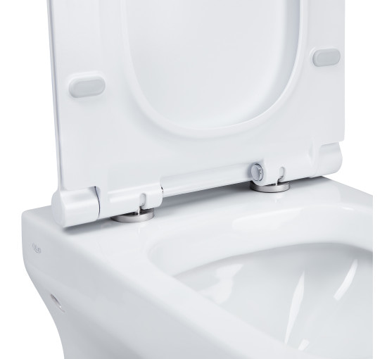 Унітаз підвісний Qtap Cardinal з сідінням Soft-close QT0433C660HW