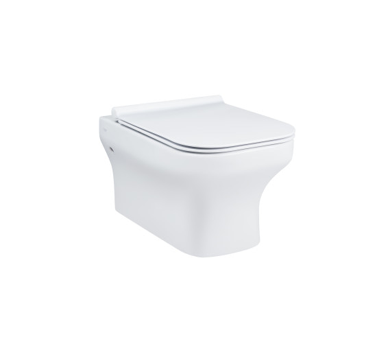 Унітаз підвісний Qtap Cardinal з сідінням Soft-close QT0433C660HW
