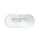 Ванна Besco Navia 160 160x80 з сифоном і переливом хром