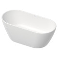 Ванна вільностояча Duravit D-NEO 160x75 см з ніжками та панеллю DuraSolid® (700477000000000)