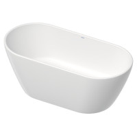 Ванна вільностояча Duravit D-NEO 160x75 см з ніжками та панеллю DuraSolid® (700477000000000)