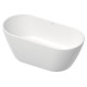 Ванна свободностоящая Duravit D-NEO 160x75 см с ножками и панелью DuraSolid® (700477000000000)