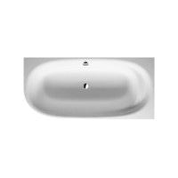 Ванна пристінна Duravit CAPE COD 190x90 см правостороння з ніжками та панеллю, DuraSolid® (700363000000000)
