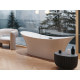 Ванна Besco Amber 170 170x80 с переливом хром.
