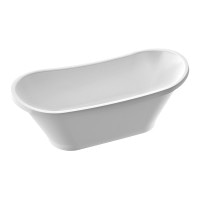 Ванна Marmorin PIA 1607x653 біла без переливу (588 160 020)