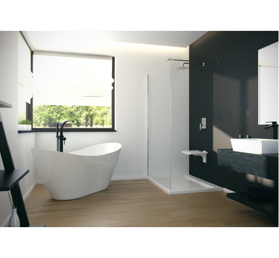 Ванна вільностояча Besco Viya 160 160x70 без переливу