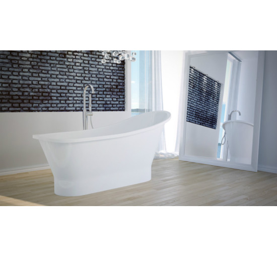 Ванна вільностояча Besco Gloria 160 160x68 без переливу