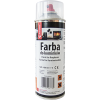 Фарба жаростійка для каміна 400 мл Kratki