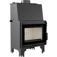 Камінна топка Kratki AQUARIO Z10 PW GLASS (10,0 кВт)