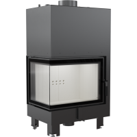 Каминная топка Kratki MBZ PW 13 левая BS (13,0 кВт)