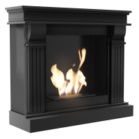 Биокамин Kratki AUGUST черный с сертификатом TUV