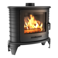 Чугунная печь Kratki KOZA K8 TURBOFAN