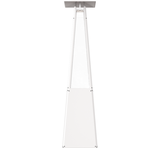 Газовый обогреватель Kratki UMBRELLA стальной белый
