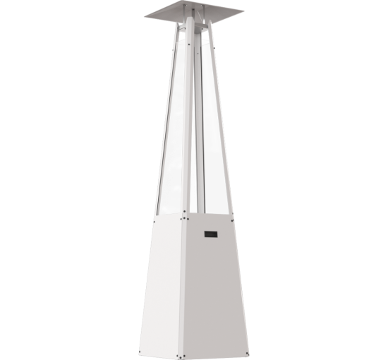 Газовый обогреватель Kratki UMBRELLA стальной белый