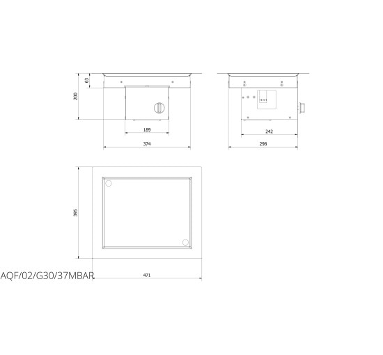 Газовий пальник Kratki AQF 02