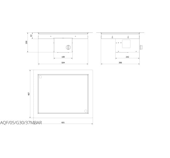 Газовий пальник Kratki AQF 05