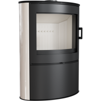 Отопительная печь Kratki KOZA AB S/2 кафель кремовая