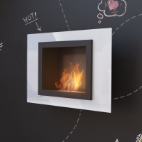 Биокамин Kratki OSCAR белый с сертификатом TUV