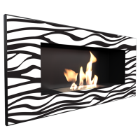 Биокамин Kratki DELTA 2 черный ZEBRA с сертификатом TUV