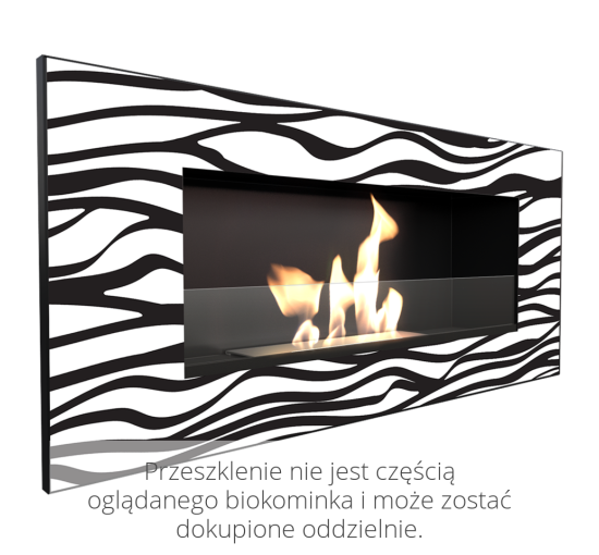 Біокамін Kratki DELTA 2 чорний ZEBRA з сертифікатом TUV