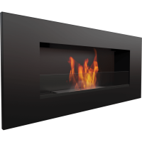 Біокамін Kratki DELTA 2 чорний з склом і з сертифікатом TUV